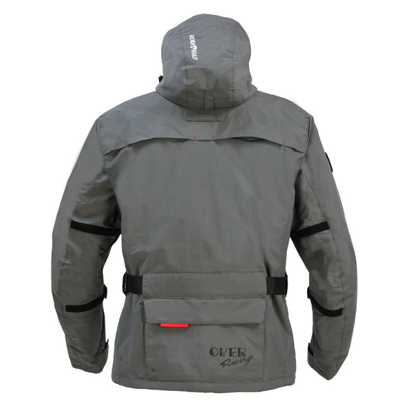 OVER Racing Water-Shield Command Jacket Gray XL | 95-99-59XL image 2