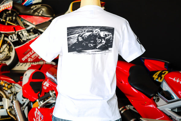 OVER Racing OV-46 T-Shirt White L | 95-99-65L image 1