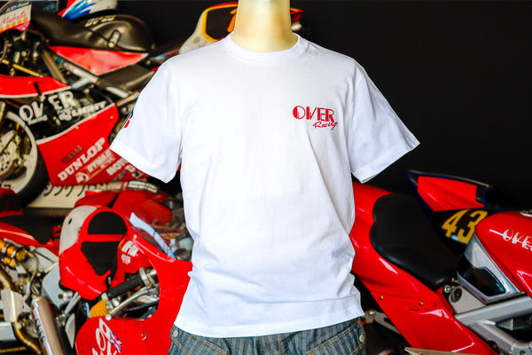 OVER Racing OV-46 T-Shirt White L | 95-99-65L image 2