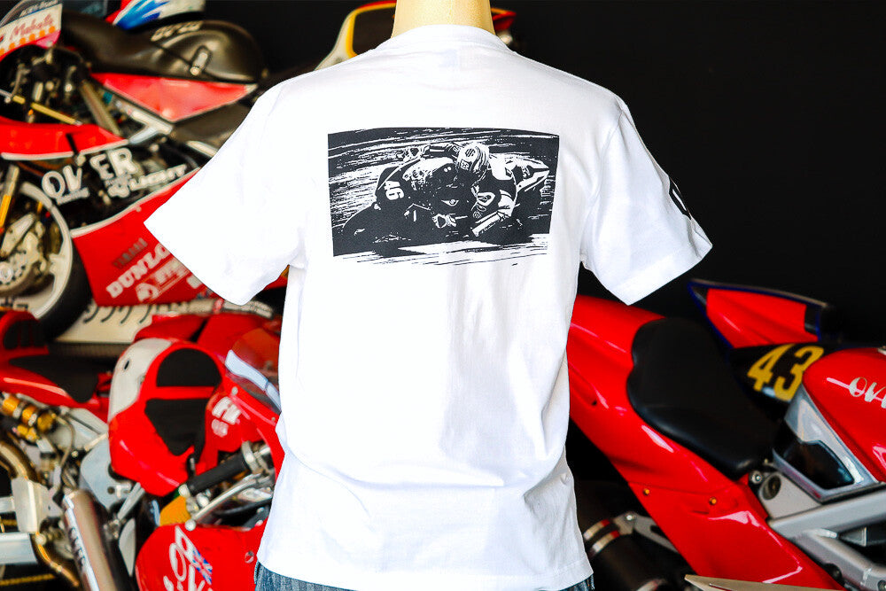 OVER Racing OV-46 T-Shirt White S | 95-99-65S image 1