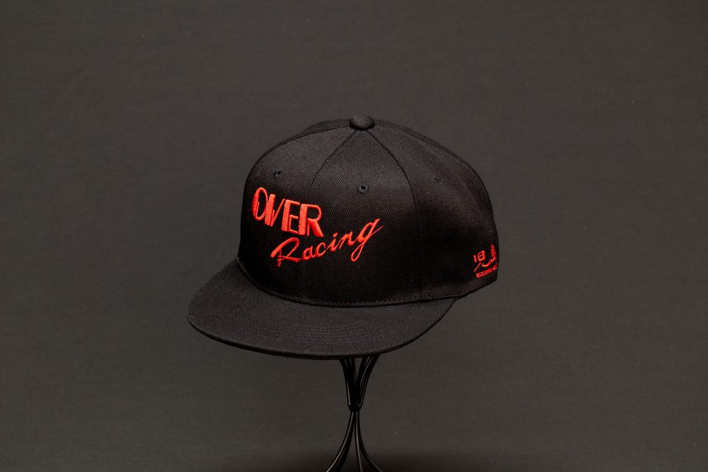 OVER Racing Logo OVER/Kojima Genes Baseball Cap Black | 95-99-85 image 1