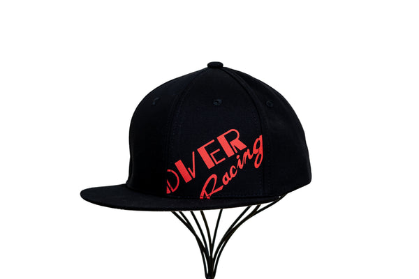 OVER Racing Snapback Cap Black | 95-99-86 image 1