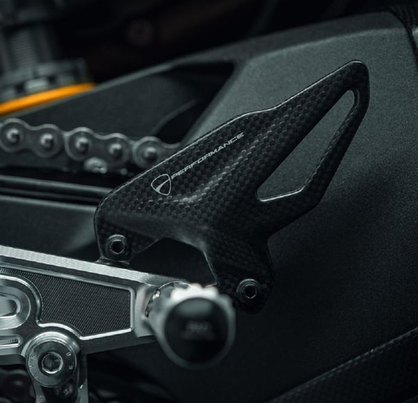 SCRAMBLER DUCATI Carbon heel guard 96981062A