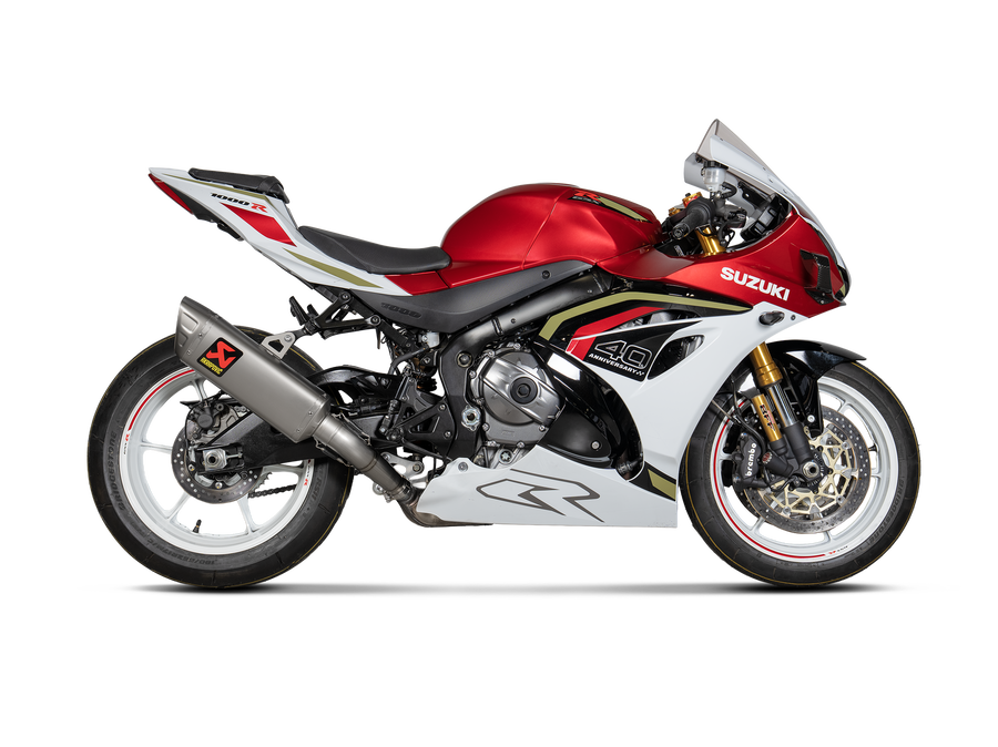 AKRAPOVIC Suzuki GSX-R1000R 2017-2025 Racing Line (Titanium) S-S10R11-APLT