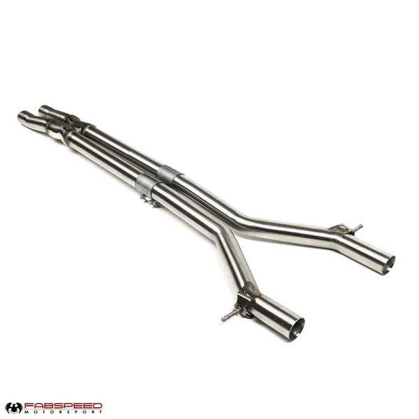 FABSPEED Porsche 970 Panamera Turbo Resonator Bypass X-Pipe