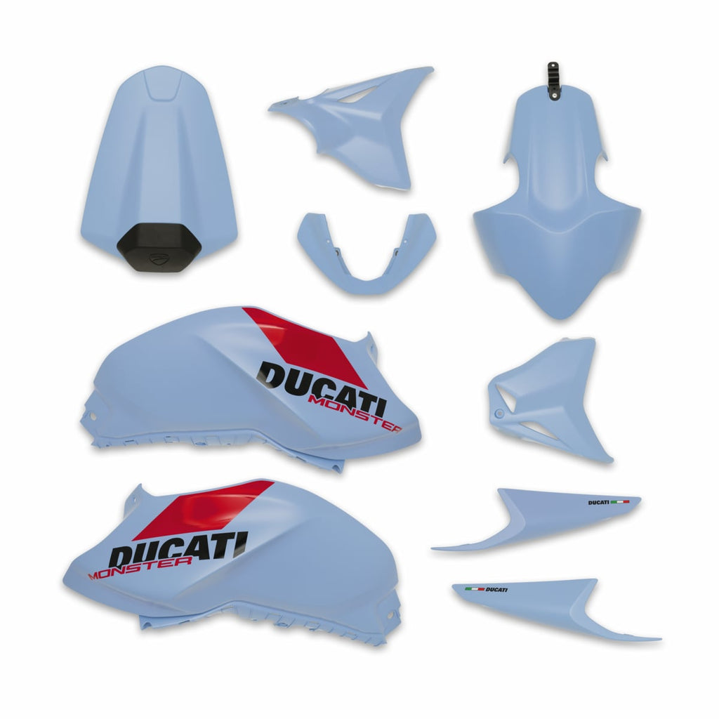 DUCATI PERFORMANCE Customised Light Blue fairings / 97181271AA