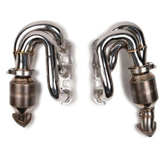 FABSPEED Porsche 987.2 Boxster / Cayman RENNKRAFT Modular Headers with HJS Catalytic Converters (2009–2012)