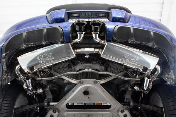 FABSPEED Porsche 987.2 Boxster Cayman exhaust TrackTec conversion kit 5