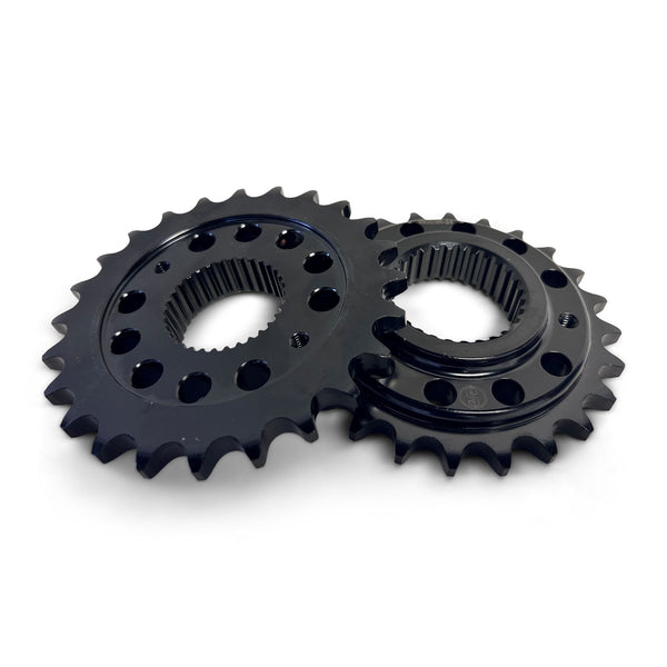 Superlite 520 Pitch - Five Speed V-Twin 0.500 Offset XD Series Chromoly Steel Drilled Front Sprocket - SKU# 99284R
