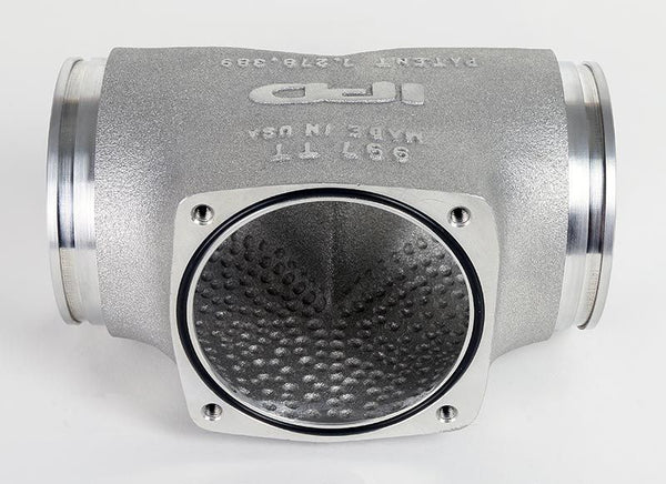 PORSCHE 997.1 Turbo 3.8L Competition 82mm IPD Plenum ('06-'09) | Part #97282 + Genuine "GT3" Porsche 82mm Throttle Body | Part# TB0082