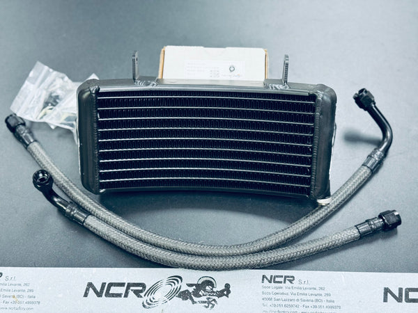 NCR DUCATI 1000 &1100 DS OVERSIZE OIL COOLER KIT (black)