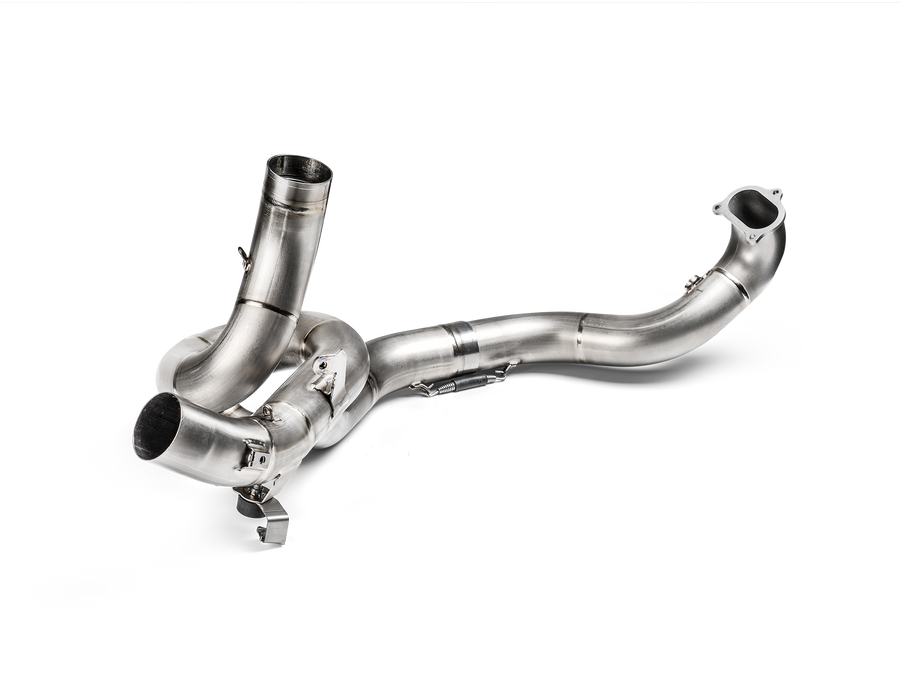 AKRAPOVIC Ducati Multistrada 1200 / Multistrada 1200 S / Multistrada 1260 / 1260 S 2015-2017, 2018-2020 Optional Header (Titanium) E-D12E6