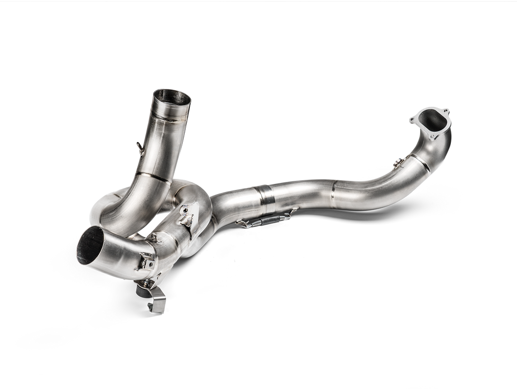 AKRAPOVIC Ducati Multistrada 1200 / Multistrada 1200 S / Multistrada 1260 / 1260 S 2015-2017, 2018-2020 Optional Header (Titanium) E-D12E6