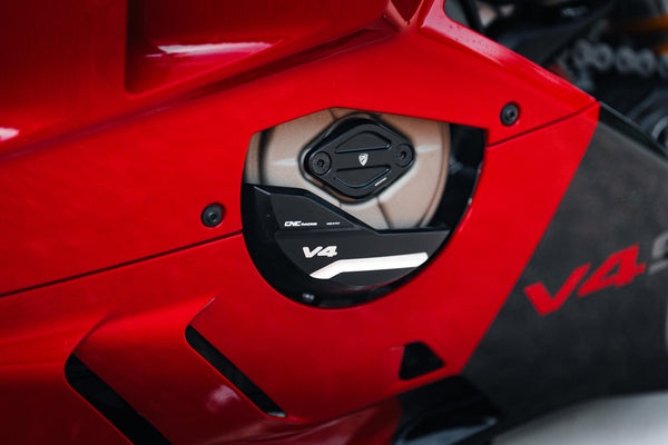 CNC RACING | Generator cover protector Ducati Panigale and Streetfighter V4