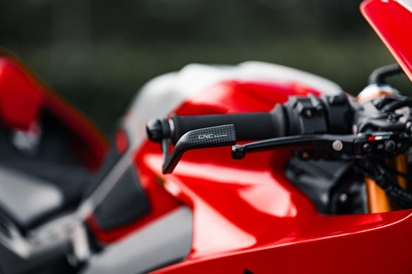 CNC RACING | Brake-Guard Carbon Race - Protection front brake lever matt carbon
