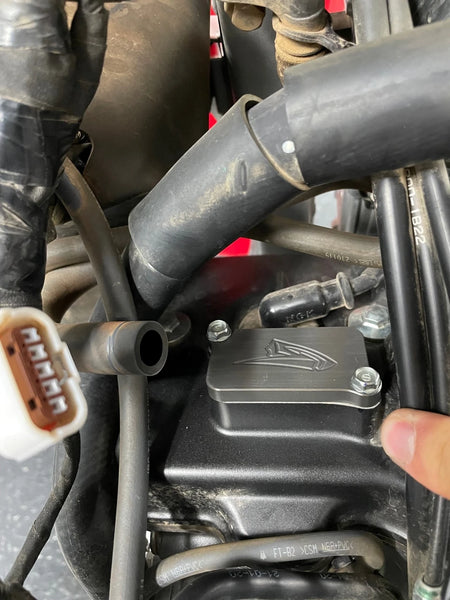 Graves Motorsports Smog Block Off Plate Honda 