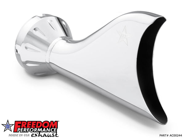 Freedom Performance YAMAHA ROADLINER/STRATOLINER 5 STEPPED COMPLETE 4" TRUE-DUAL SYSTEM 2006-2014 BUNDLE