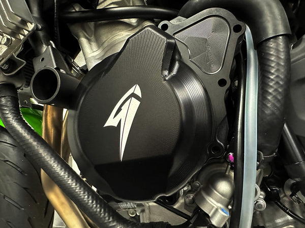 Graves Motorsports Kawasaki ZX-4RR ZX-4R Left Side Engine Case Cover