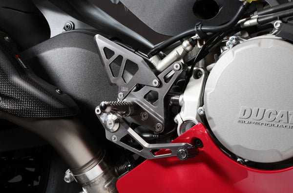 AELLA Adjustable Rearset Kit Kit for Panigale (except V4) AE-10079