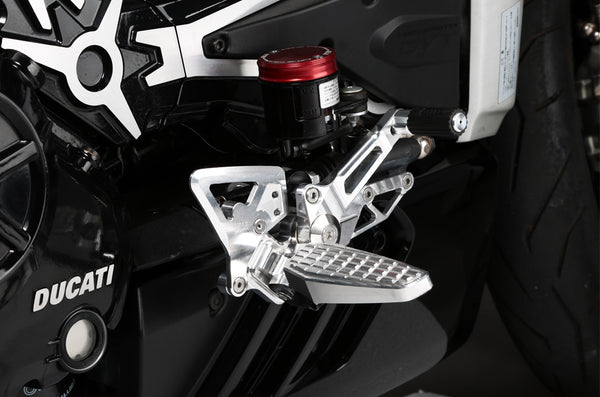 AELLA Adjustable Adjustable Adjustable Rearset Kit kit（DUCATI Xdiavel） AE-10080