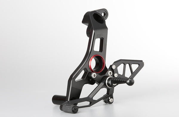AELLA Adjustable Adjustable Adjustable Rearset Kit Kit（M1200R）anodized (no color/ black) AE-10082