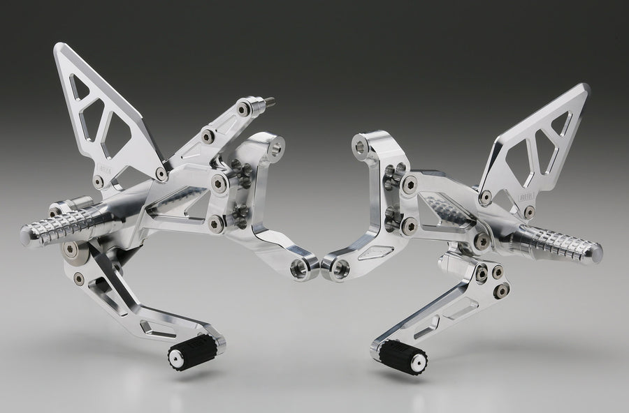 AELLA Adjustable Adjustable Adjustable Rearset Kit :Machined Finish/ Special anodized colors (Panigale V4-V4R) AE-10089A PO