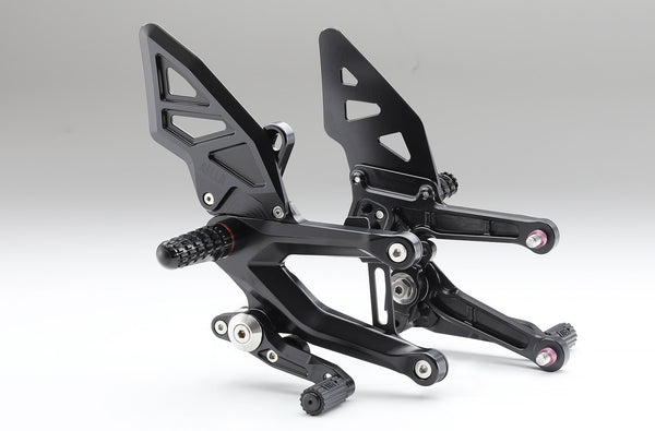 AELLA Adjustable Adjustable Adjustable Rearset Kit（DUCATI Panigale V4 7G) WHITE/BLACK AE-10109