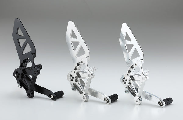 AELLA Adjustable Rearset Kit :Machined Finish/ Special anodized colors（HONDA CB1000F):Polish AE-10113
