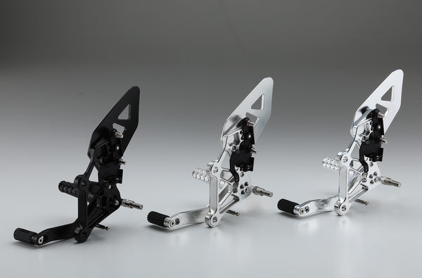 AELLA Adjustable Rearset Kit :Machined Finish/ Special anodized colors（HONDA CB1000F):Polish AE-10113