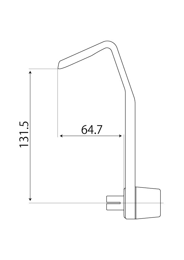 AELLA Brake lever guard (bar end sliderless set) (for inner diameter 16mm to 17mm) AE-15009