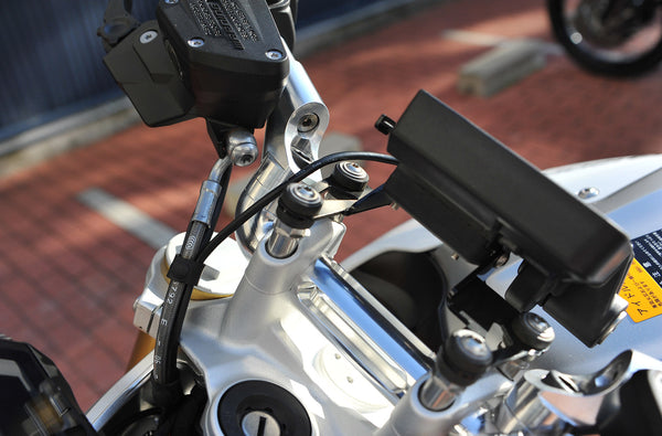 AELLA Aluminum Cut-out Adjustable Handlebar (BMW R1200R) AE-27028