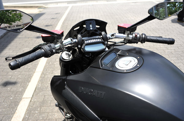 AELLA Aluminum Cut-out Adjustable Handlebar AE-27029