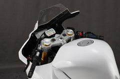 AELLA Clip-On Handlebar (for vehicles with A-TECH full cowl): Polished