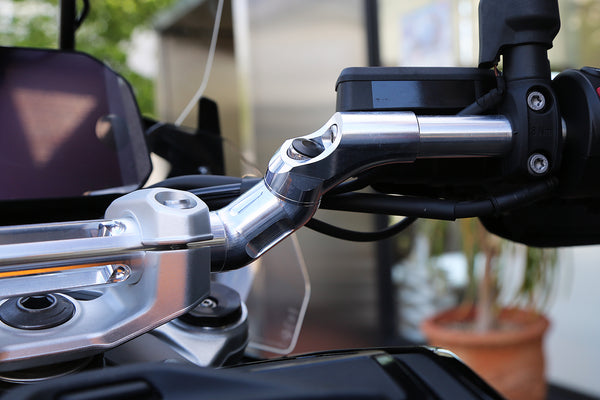 AELLA Aluminum machined adjustable handlebars (BMW R1300GS/GSA Touring) AE-27060
