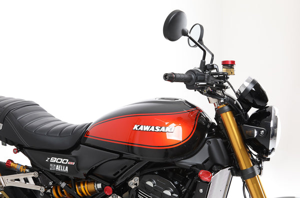 AELLA Machined Aluminum Adjustable Handlebar (Kawasaki Z900RS '18–) – Electroless Nickel Plating AE-27073-Ni