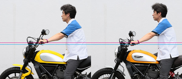 AELLA Steel handlebars/HIGH (Scrambler ’19~) with holes for grip heater AE-27120AHeat