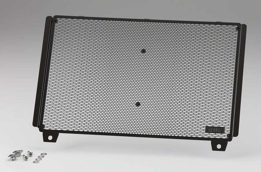 AELLA Radiator Guard (Kawasaki Ninja ZX-25R/ 4R):Black AE-56042-BK