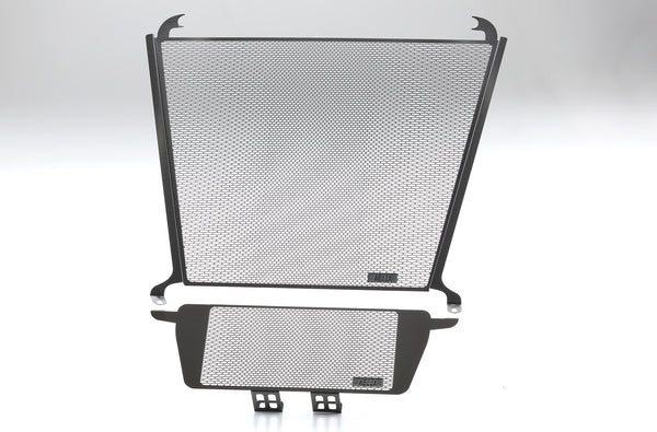 AELLA Radiator & Oil Cooler Guard Set (BMW S1000 Series '19~): Black AE-56137A-BK