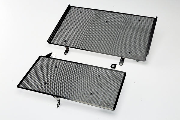 AELLA Radiator & Oil Cooler Guard (hayabusa):Black AE-56155-BK