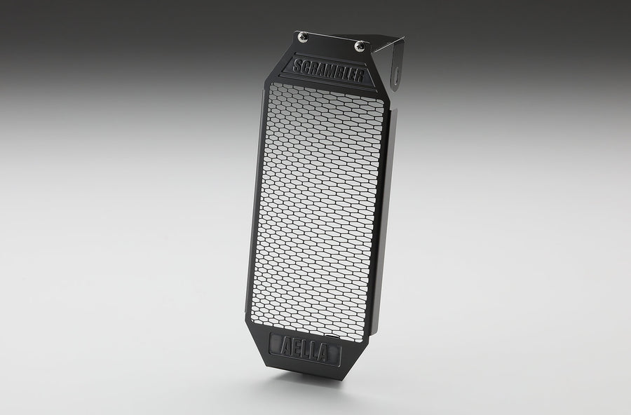 AELLA Oil Cooler Guard: Black (SCRAMBLER) AE-57022BK