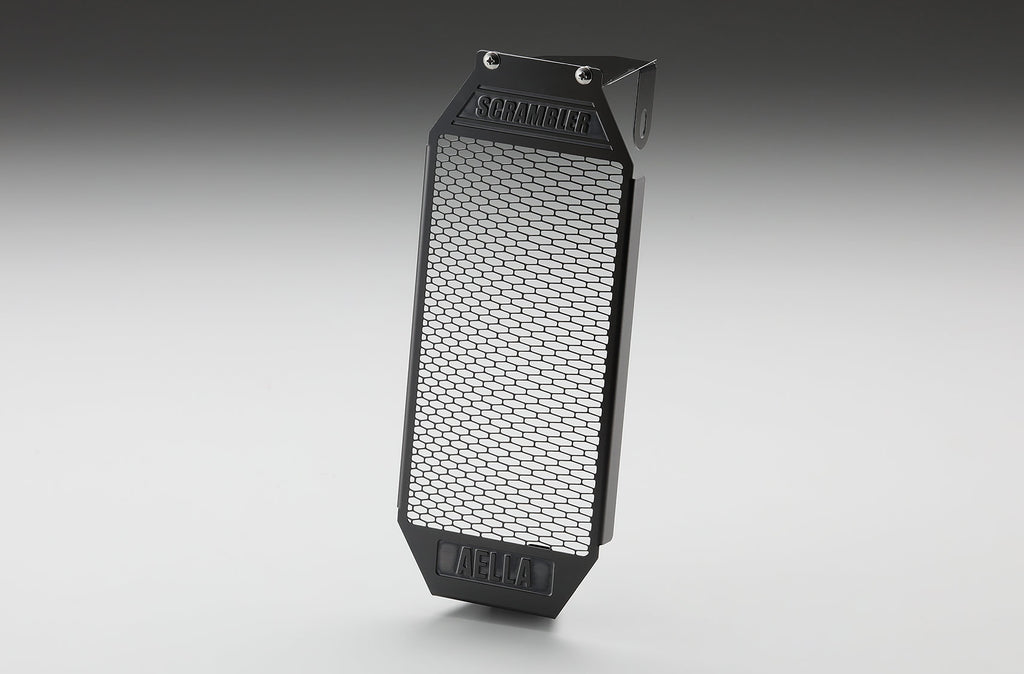 AELLA Oil Cooler Guard: Black (SCRAMBLER) AE-57022BK
