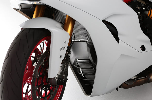 AELLA Oil Cooler Guard (Supersports939/950):Black AE-57024-BK