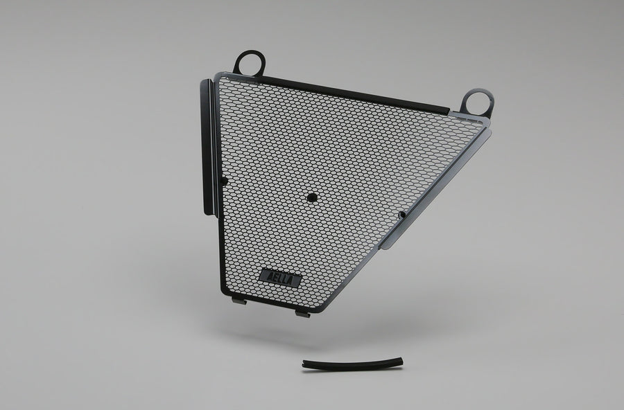 AELLA Oil Cooler Guard (Panigale V4):Black AE-57025-BK
