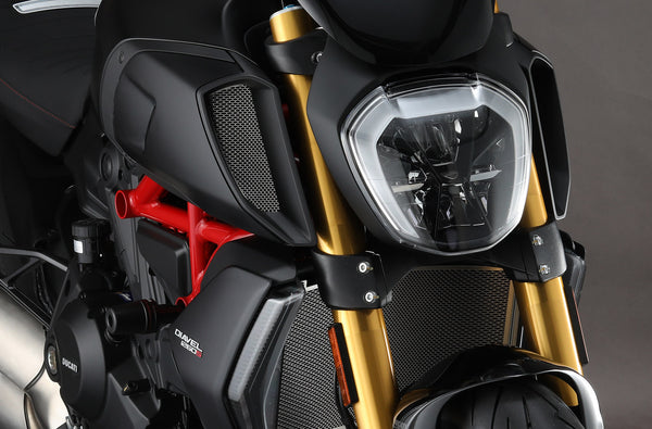 AELLA Air intake mesh (Diavel1260): Black AE-57028-BK