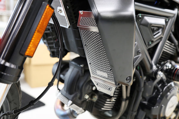 AELLA Oil Cooler Guard (Scrambler 2G) Stainless steel AE-57032
