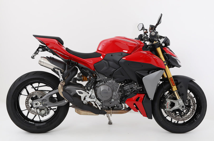 AELLA Aluminum machined short license plate holder (Panigale V4 7G / V2 / StreetFighter V4 / V2) AE-74050