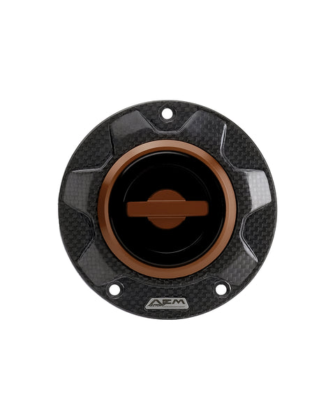 AEM Factory Carbon Gear quick-lock fuel cap DU155