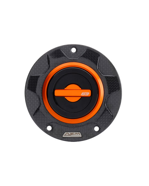 AEM Factory Carbon Gear quick-lock fuel cap DU155
