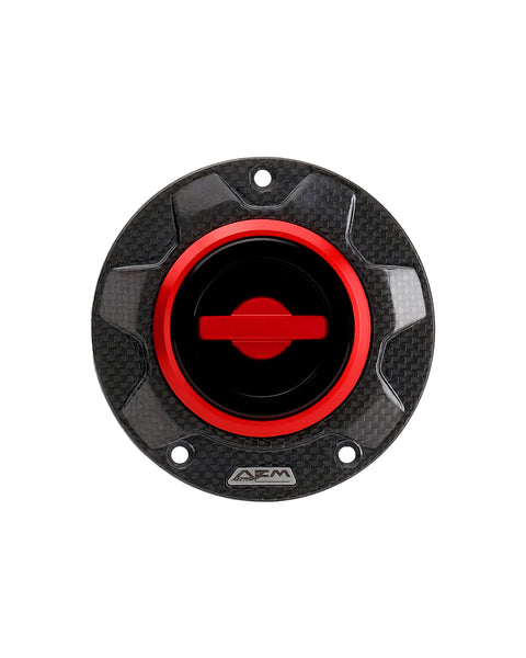 AEM Factory Carbon Gear quick-lock fuel cap DU155