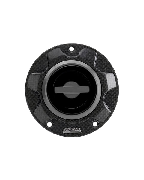 AEM Factory Carbon Gear quick-lock fuel cap DU155